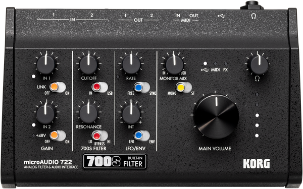 Korg microAUDIO 722 interfejs audio USB-C