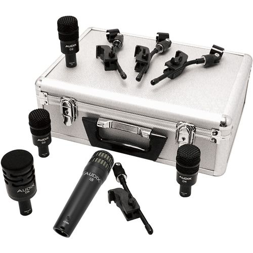 AUDIX DP-5A - mikrofony perkusyjne zestaw mikrofonów