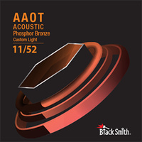 BlackSmith AAPB-1152 Custom Light  - struny do gitary akustycznej 3-pak