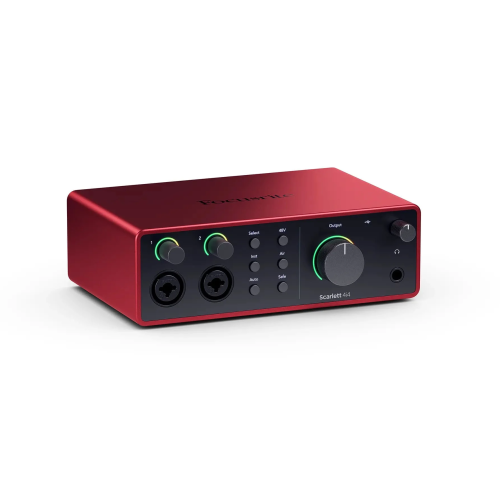 Focusrite Scarlett 4i4 4th Gen  - interfejs audio USB