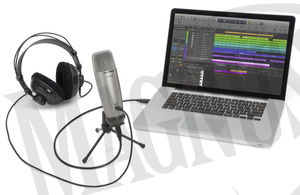 Samson C01U PRO  wielko-membranowy mikrofon pojemnościowy USB