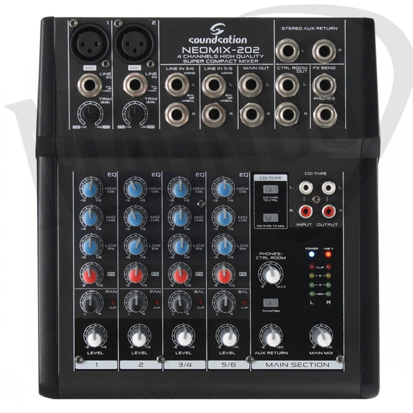 Soundsation NEOMIX-202 mikser analogowy