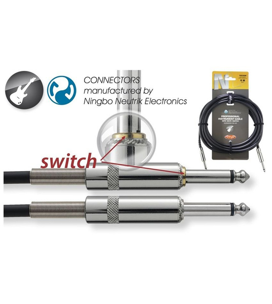 Stagg NGC 6 SW kabel instrumentalny 6m