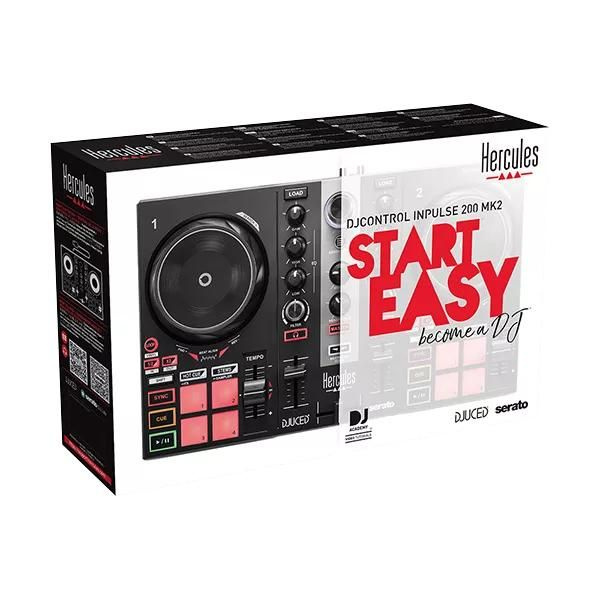 Hercules DJControl Inpulse 200 MK2 + KURS GRATIS kontroler DJ