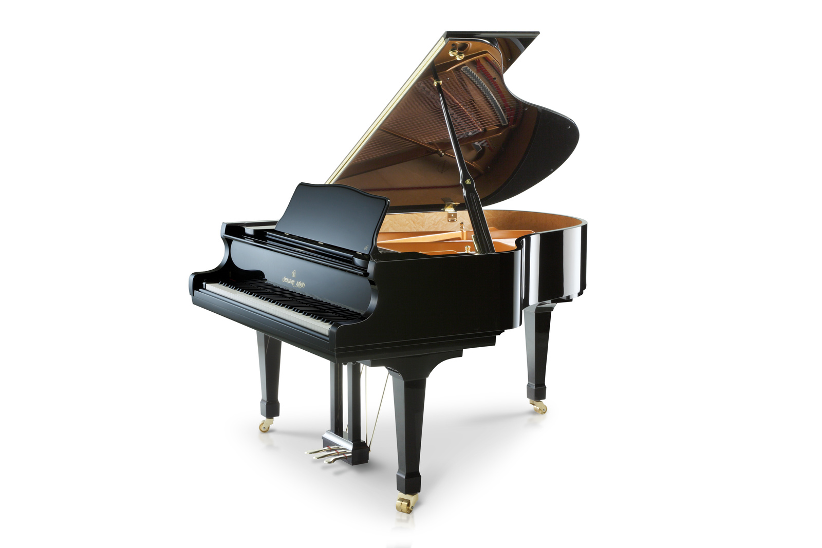 Kawai SK-2 fortepian 180cm — widok z przodu