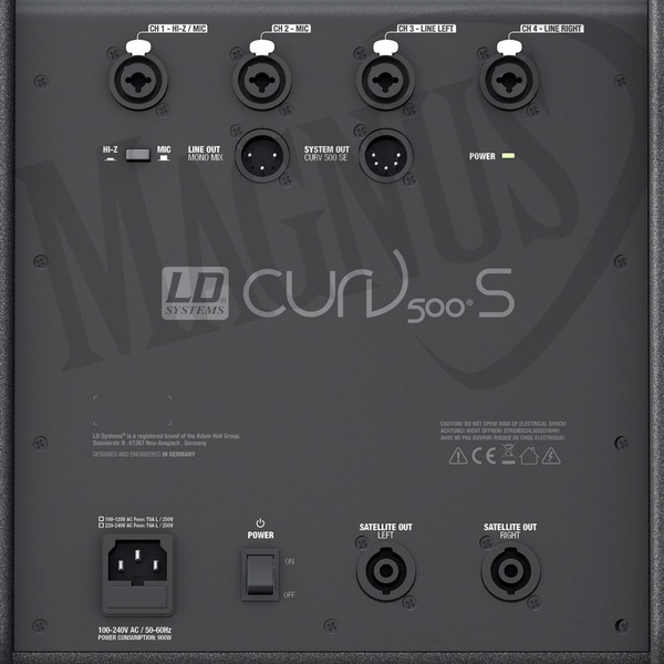 LD Systems CURV 500 PS zestaw nagłośnieniowy