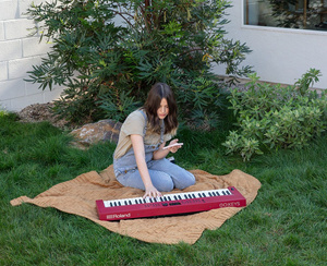 Roland GO:KEYS 3 Dark Red keyboard