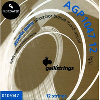 Galli AGP1047-12 Light struny do gitary akustycznej 12 strunowej