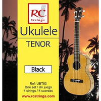Royal Classics UBT80 Ukulele Tenor set. Black - Struny do Ukulele struny do gitary klasycznej
