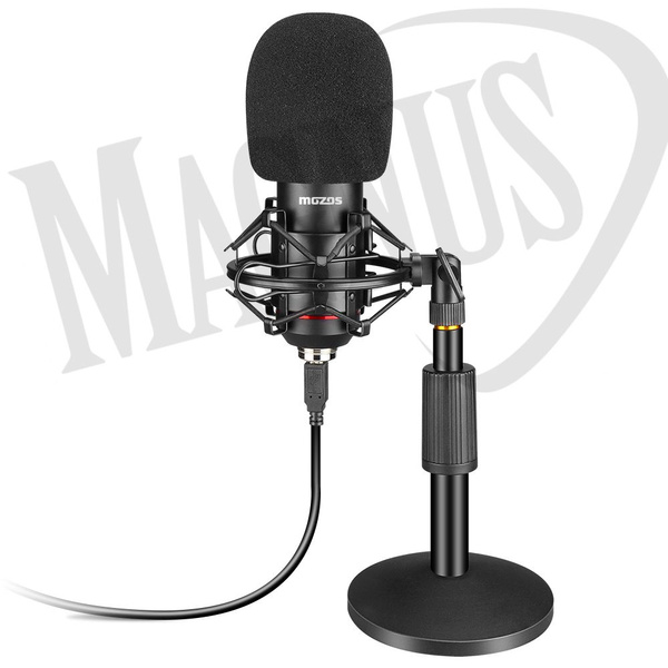 MOZOS MKIT-900PRO GAMER - mikrofon gamingowy, podcast w zestawie z akcesoriami
