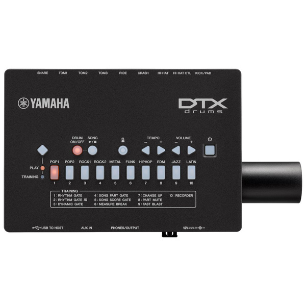 Yamaha DTX-402K RL - perkusja elektroniczna - bezpłatne lekcje online!