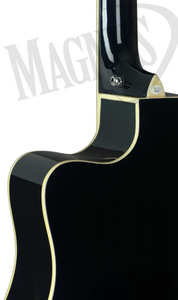 Stagg SA35 DSCE-BK gitara elektroakustyczna