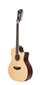 D'angelico Premier Fulton 12 LS Natural - gitara elektryczna