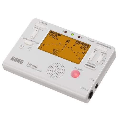 Korg TM60 White Tuner/Metronom metronom