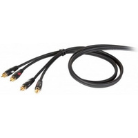 Die Hard DHG505LU3 - Kabel audio 2 x RCA M - 2 x RCA M 3m przewód audio