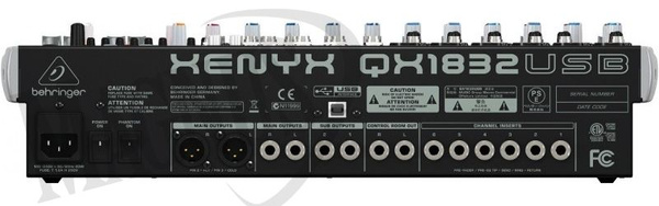Behringer QX1832USB mikser analogowy