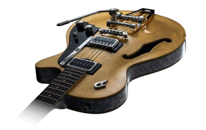 Duesenberg Starplayer TV 25th Anniversary Gold Leaf gitara elektryczna, edycja limitowana
