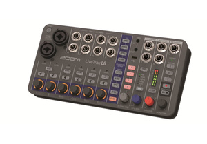 Zoom L-6 LiveTrak - 10-cio ścieżkowy cyfrowy mikser i rejestrator