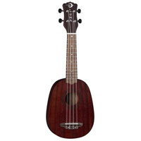Luna Uke Vintage Mahogany Pineapple RDS ukulele