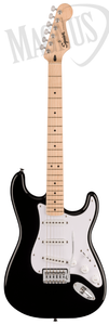 Squier Sonic Stratocaster Pack MF Black Gig Bag, 10G - 230V EU gitara elektryczna