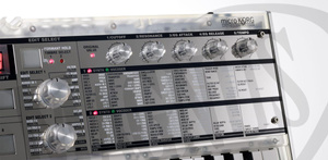 Korg microKORG CR syntezator wersja crystal - tylko otwarty