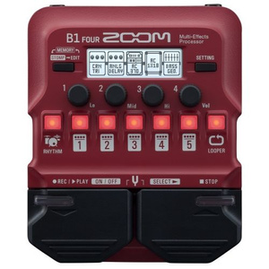 Zoom B1 Four multiefekt do gitary basowej