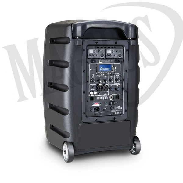 LD Systems ROADBUDDY 10 HBH 2 Zasilana z akumulatorów kolumna Bluetooth z mikserem, mikrofonem bezprzewodowym, bodypakiem i zestawem słuchawkowym