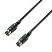 Adam Hall Cables 3 STAR MIDI 0300 BLK