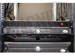 LISTWA ZASILAJĄCA RACK 19&quot; EBP08PDU Przewody zasilające