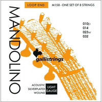 Galli M158 Silver Wound Light struny do mandoliny
