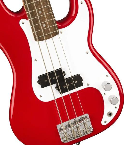 Squier Mini Precision Bass Dakota Red gitara elektryczna