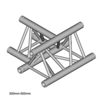 Duratruss DT 33 T36-T Trójnik 90 stopni konstrukcja aluminiowa