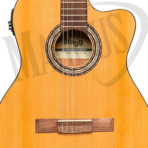 Stagg SCL60 TCE-NAT  gitara elektro-klasyczna
