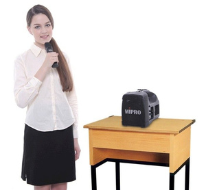 MIPRO MA 101 C - przenośny system nagłośnieniowy z mikrofonem przewodowym