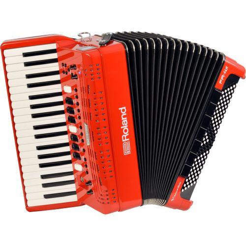 Roland FR 4X RD - cyfrowy akordeon klawiszowy akordeon