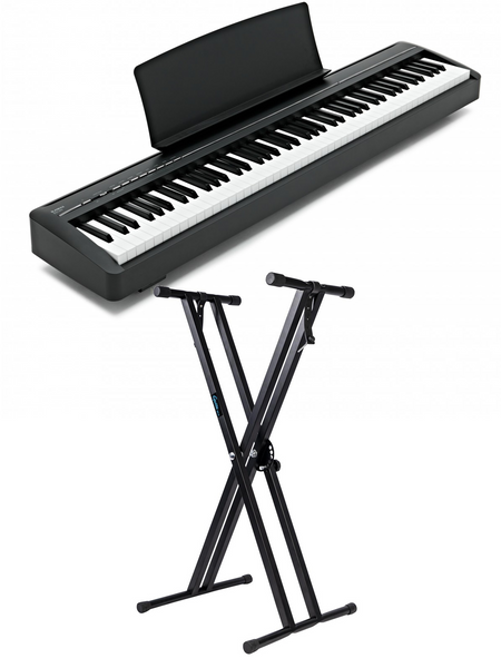 Kawai ES-120 B pianino cyfrowe - zestaw ze statywem