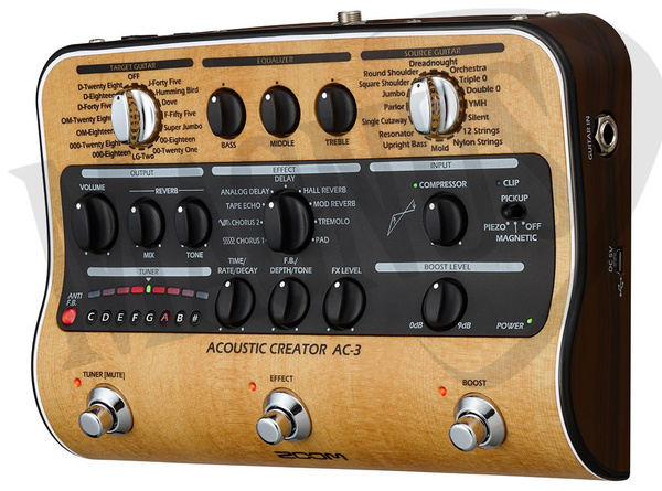 Zoom AC-3  efekt do gitary akustycznej