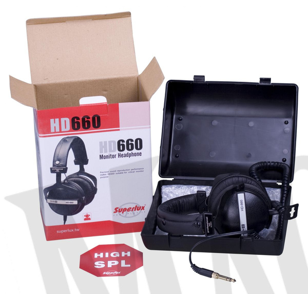 Superlux HD660 słuchawki studyjne