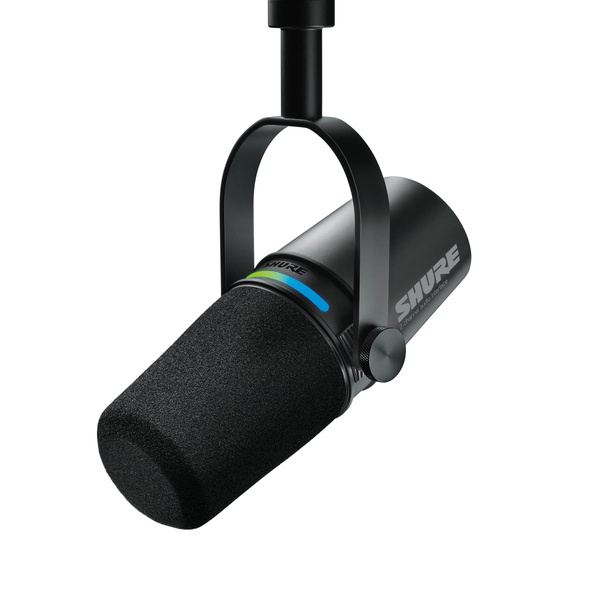 Shure MV7i Mikrofon lektorski/wokalny z wbudowanym interfejsem audio