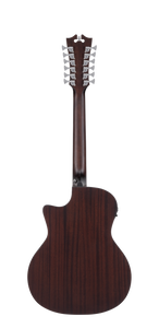 D'angelico Premier Fulton 12 LS Matte Black- gitara elektryczna