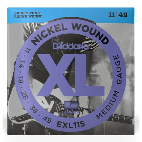 D'Addario EXL 115 struny do gitary elektrycznej