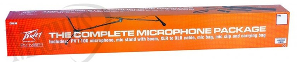 Peavey PV MSP1 Mic + Stand + XLR cable zestaw mikrofonów