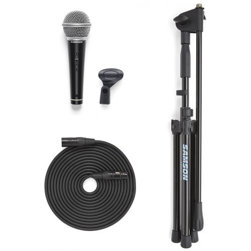 Samson VP10XMI Consumer zestaw mikrofon R21 z wył. + statyw mikrofonowy MK10 + kabel XLR -  XLR - 5 mtr