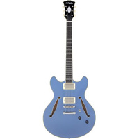D'Angelico Excel DC Tour Solid Slate Blue gitara elektryczna