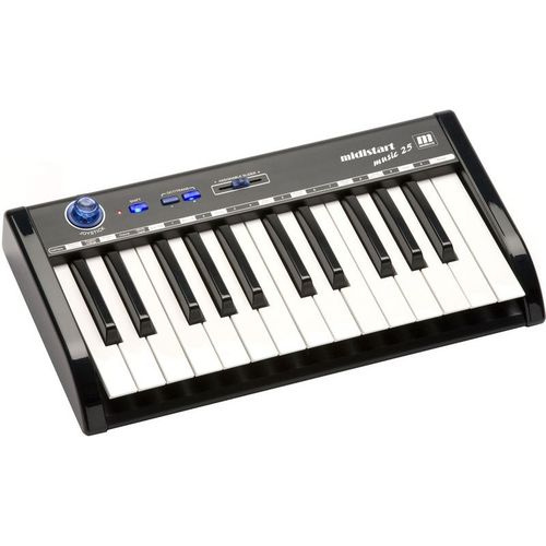 MidiTech  MidiStart Music 25 Black klawiatura sterująca