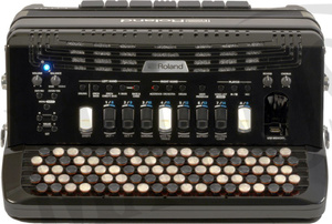 Roland FR 4XB BK - cyfrowy akordeon guzikowy akordeon