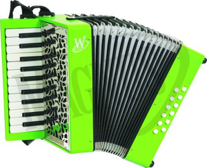 Weltmeister Mini 22/12/II (Green) akordeon