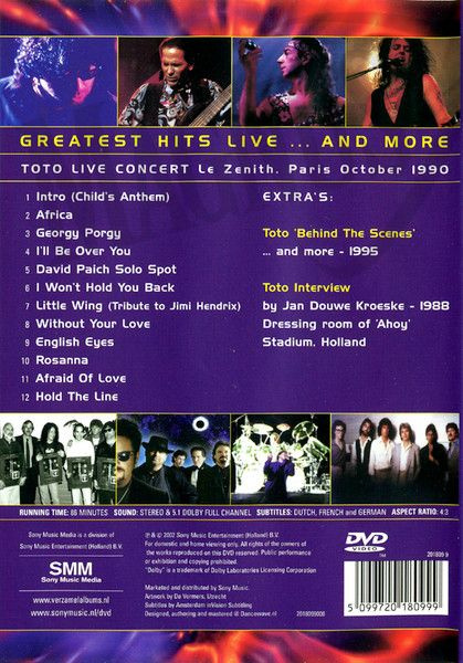 Toto – Greatest Hits ... And More