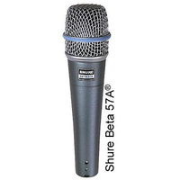 Shure Beta 57A mikrofon przewodowy