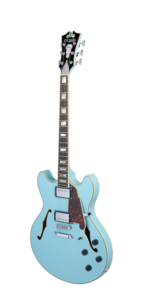 D'Angelico Premier DC Sky Blue - gitara elektryczna